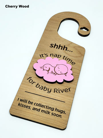 Baby Sleeping Door Hanger